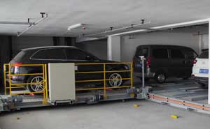 香江路智能停車場-平面移動類立體車庫項目