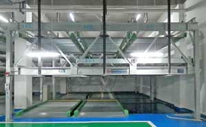 天津市和暢園小區(qū)項(xiàng)目立體車庫案例 - 中出網(wǎng)-智能出入口與停車充電門戶