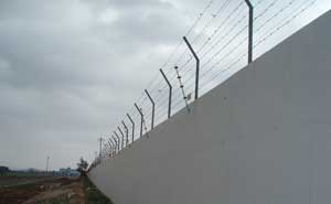 北京安創(chuàng)明圣承接大唐內蒙古多倫周界圍欄工程