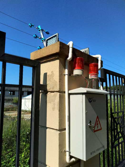 廣州增城逸翠莊園電子圍欄案例 - 中出網(wǎng)-智能出入口與停車充電門戶