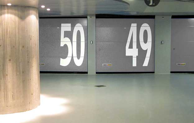 集體車庫(kù)滑升門