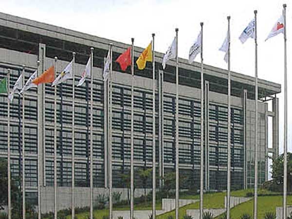 熱烈祝賀益陽出安智能不銹鋼旗桿進(jìn)駐益陽市安興電子有限公司