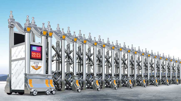 三門峽出安智能伸縮門在春天城的工程驗(yàn)收