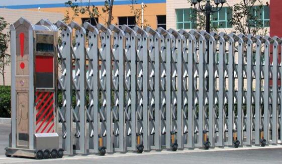 武勝碧桂園選用廣安出安智能伸縮門