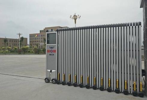 廣元出安智能電動伸縮門入駐廣元如意湖公園