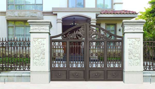 慶賀武威出安智能別墅大門進(jìn)駐武威天一外灘