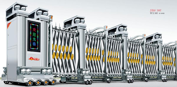 感恩鴻翔逸境選擇了銅川出安智能伸縮門